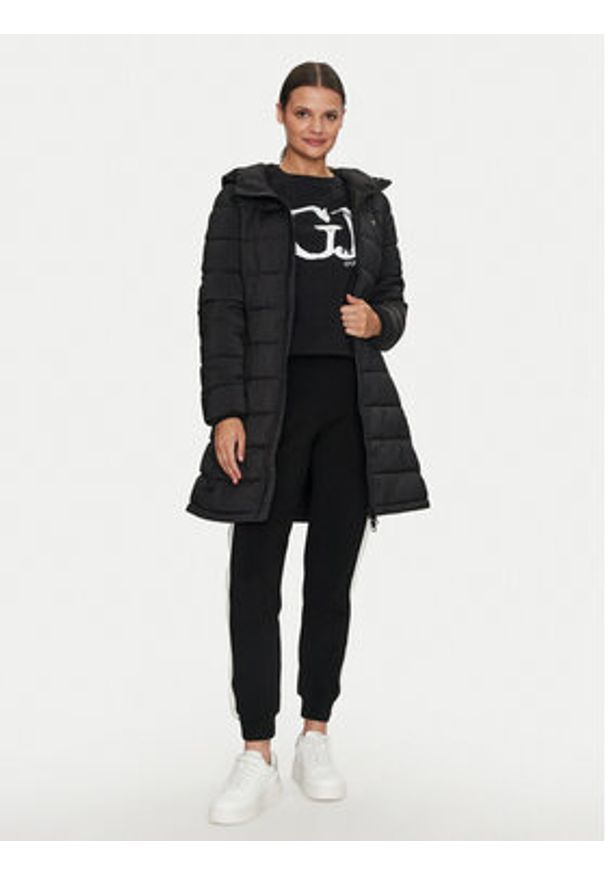 Guess Kurtka zimowa New Altea V4YL05 WF3X0 Czarny Regular Fit. Kolor: czarny. Materiał: syntetyk. Sezon: zima