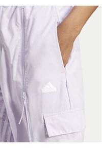 Adidas - adidas Spodnie dresowe Dance All-Gender Versatile IS0907 Fioletowy Loose Fit. Kolor: fioletowy. Materiał: syntetyk #3