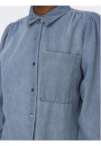 only - ONLY Koszula jeansowa 15267501 Niebieski Standard Fit. Kolor: niebieski. Materiał: jeans #3