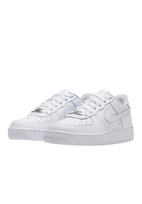 Buty do chodzenia męskie Nike Air Force 1 07. Zapięcie: sznurówki. Kolor: biały. Materiał: tkanina, skóra, materiał, syntetyk. Szerokość cholewki: normalna. Model: Nike Air Force. Sport: turystyka piesza #2