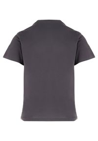 Born2be - Ciemnoszary T-shirt Kallosyne. Kolor: szary. Materiał: jeans, dresówka, bawełna. Długość rękawa: krótki rękaw. Długość: krótkie. Styl: elegancki #5