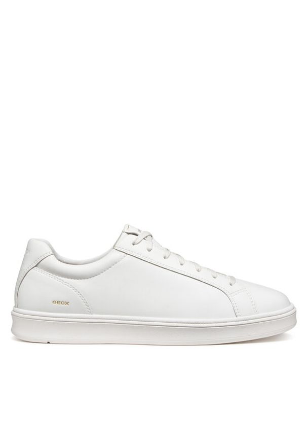 Geox Sneakersy U Spherica Actif X4 U653JB 0009B C1000 Biały. Kolor: biały. Materiał: skóra