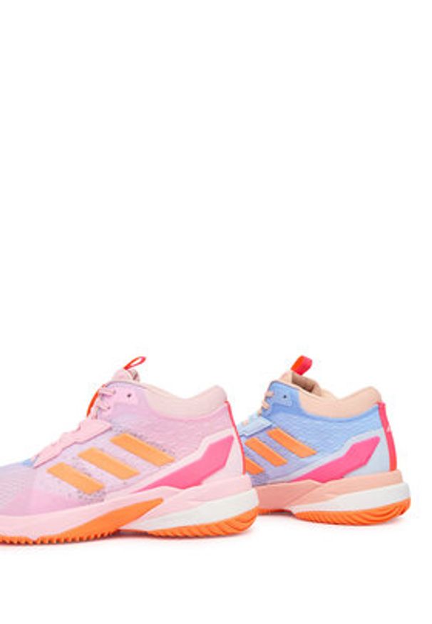 Adidas - adidas Buty halowe Crazyflight 6 Mid KI8513 Różowy. Kolor: różowy. Materiał: materiał