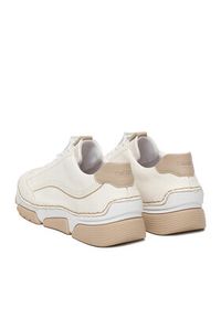 Rieker Sneakersy 45969-80 Écru. Kolor: kremowy. Materiał: materiał #7