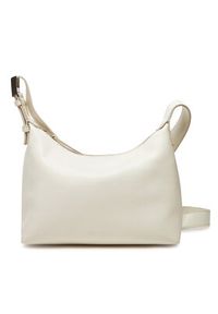 Calvin Klein Torebka Hardware Strap Medium Crossbody K60K613028 Biały. Kolor: biały. Materiał: skórzane #5