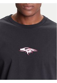 Quiksilver Bluza Mercury Old English Ls EQYZT08169 Czarny Comfort Fit. Kolor: czarny. Materiał: bawełna