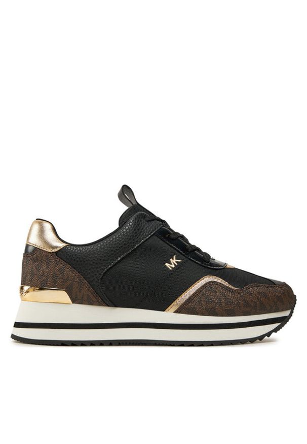 MICHAEL Michael Kors Sneakersy 43R4RNFSCD Czarny. Kolor: czarny. Materiał: skóra