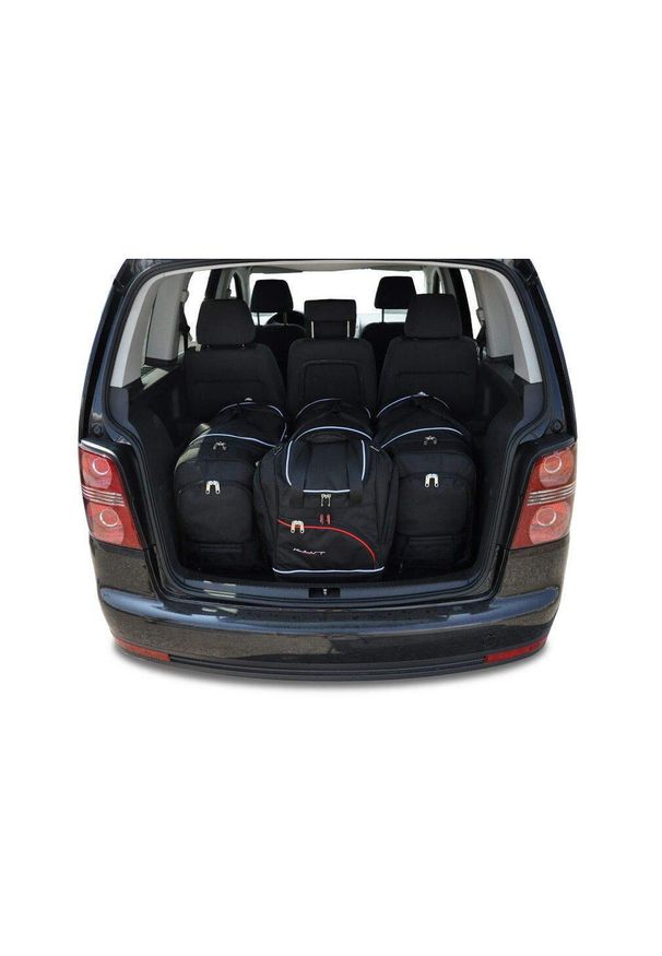 KJUST - Torby Do Bagażnika Vw Touran 2003-2015 4Szt Kjust. Kolor: czarny. Styl: sportowy