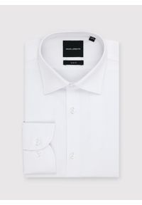 Pako Lorente - PAKO LORENTE - Biała koszula męska. Kolor: biały, czarny. Materiał: bawełna. Długość rękawa: długi rękaw. Długość: długie #2