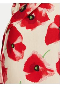 French Connection Sukienka letnia Poppy 719G6 Czerwony Regular Fit. Kolor: czerwony. Materiał: wiskoza. Sezon: lato #4