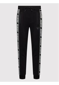 Guess Spodnie dresowe Z2YB19 K6ZS1 Czarny Regular Fit. Kolor: czarny. Materiał: bawełna #2