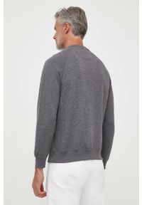 Pepe Jeans bluza Meier męska kolor szary z nadrukiem. Kolor: szary. Materiał: prążkowany. Długość rękawa: raglanowy rękaw. Wzór: nadruk #2