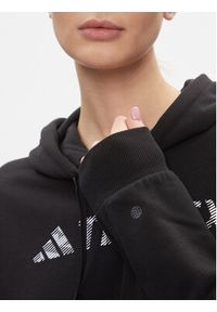 Adidas - adidas Bluza Terrex Large Logo Hoodie (Gender Neutral) HT2113 Czarny Loose Fit. Kolor: czarny. Materiał: bawełna #3