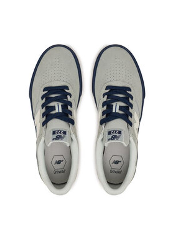 New Balance Tenisówki UN272NQG Szary. Kolor: szary. Materiał: skóra, zamsz