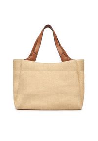 DKNY Torebka Willa Tote R61AOG32 Beżowy. Kolor: beżowy #6