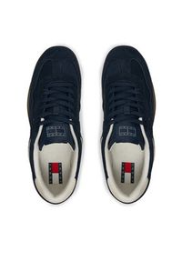 Tommy Jeans Sneakersy The Greenwich Suede EM0EM01516 Granatowy. Kolor: niebieski. Materiał: skóra, zamsz #4