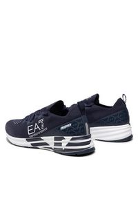 EA7 Emporio Armani Sneakersy X8X095 XK240 N527 Granatowy. Kolor: niebieski. Materiał: materiał #4