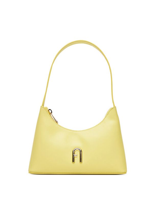 Furla Torebka WB00863 AX0733 3684S Żółty. Kolor: żółty. Materiał: skórzane