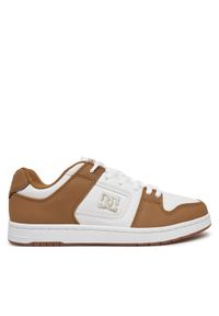 DC Shoes Sneakersy Manteca 4 Se ADYS100767-BYS Brązowy. Kolor: brązowy. Materiał: skóra
