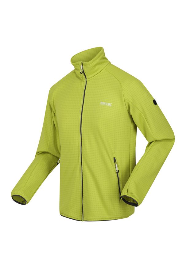Regatta - Highton Lite II męski trekkingowy polar. Kolor: zielony. Materiał: polar