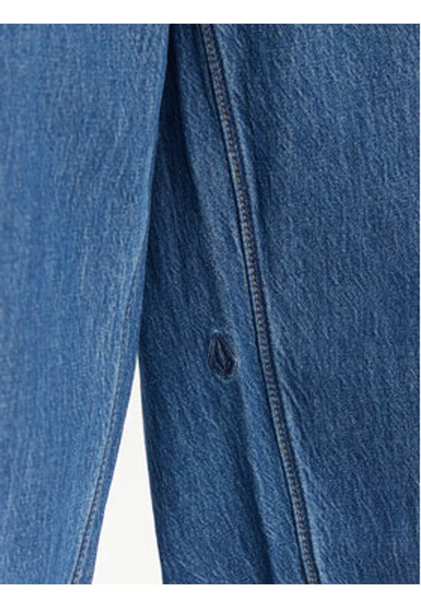 Volcom Jeansy Chillow A1912502 Niebieski Loose Fit. Kolor: niebieski