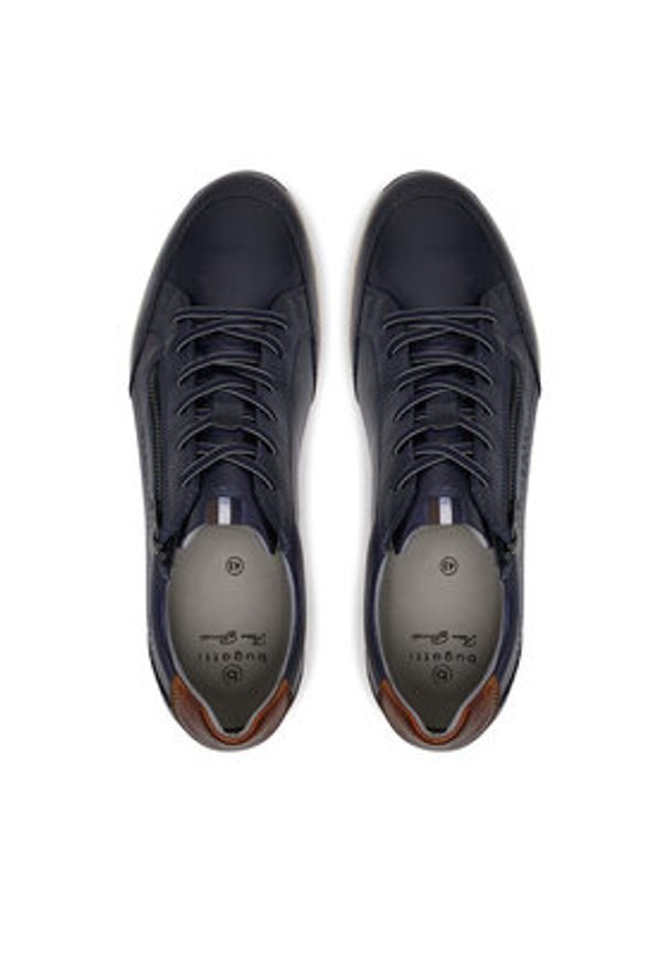 Bugatti Sneakersy 311-A9Q13-4100-4100 Granatowy. Kolor: niebieski. Materiał: skóra