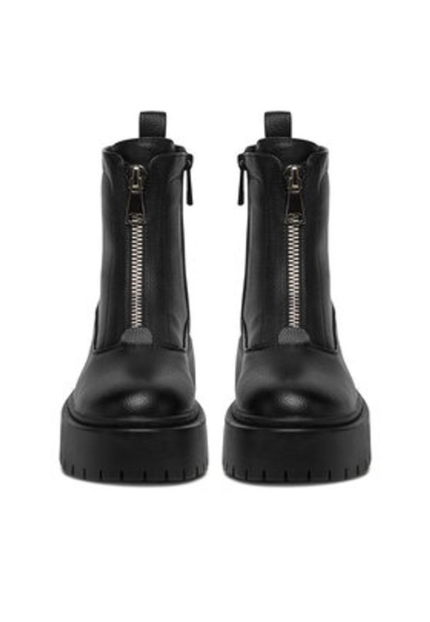 DeeZee Botki CEO-HY13123-35 Czarny. Kolor: czarny. Materiał: materiał