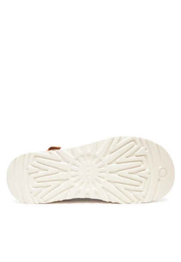 Ugg Klapki M Goldencoast Clog II 1166915 Brązowy. Kolor: brązowy. Materiał: zamsz, skóra