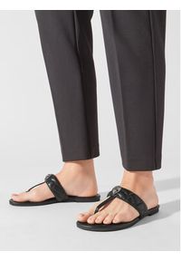 Kurt Geiger Japonki Kensington T-Bar Sandal 8651400109 Czarny. Kolor: czarny. Materiał: skóra #8