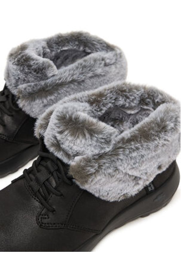 skechers - Skechers Trzewiki On-The-Go Joy 144803/BKGY Czarny. Kolor: czarny. Materiał: materiał