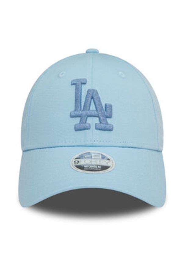 New Era Czapka z daszkiem Wmns Met Logo 940 La Dodgers 60503623 Niebieski. Kolor: niebieski. Materiał: materiał