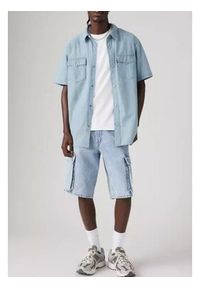 Levi's® Szorty jeansowe 478™ 001GU-0004 Niebieski Baggy Fit. Kolor: niebieski. Materiał: bawełna #5