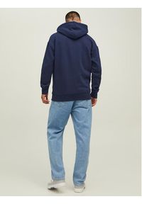 Jack & Jones Bluza Star 12208157 Granatowy Relaxed Fit. Kolor: niebieski. Materiał: syntetyk, bawełna #4