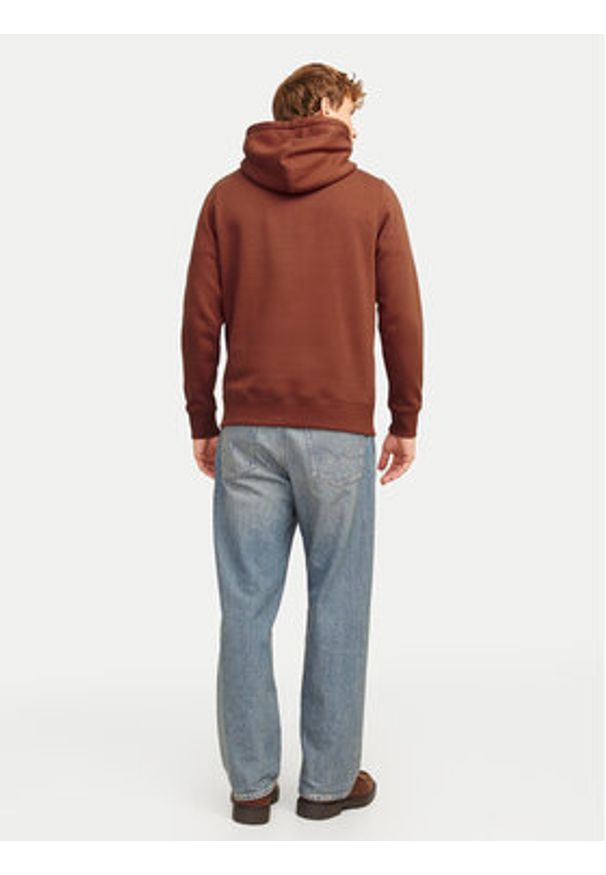 Jack & Jones Bluza 12262513 Brązowy Regular Fit. Kolor: brązowy. Materiał: syntetyk