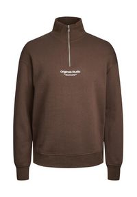 Jack & Jones - Jack&Jones Bluza Vesterbro 12241777 Brązowy Relaxed Fit. Kolor: brązowy. Materiał: syntetyk, bawełna #7