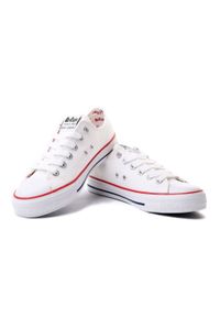 Lee Cooper - LEE COOPER LCW-22-31-0875L white, półtrampki damskie. Zapięcie: sznurówki. Kolor: biały. Szerokość cholewki: normalna