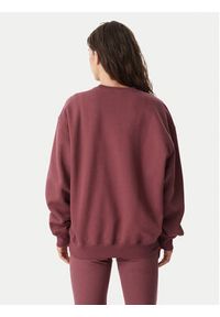Adidas - adidas Bluza Essentials Crew Long Fleece Sweatshirt KT2279 Brązowy Regular Fit. Kolor: brązowy. Materiał: bawełna #5