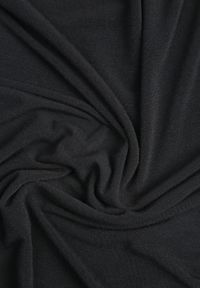 Born2be - Czarna Bluzka z Golfem Typu Longsleeve z Wiskozy z Kaszmirem Fedine. Okazja: na co dzień. Typ kołnierza: golf. Kolor: czarny. Materiał: wiskoza, kaszmir. Długość rękawa: długi rękaw. Styl: elegancki, klasyczny, casual #6