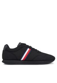 TOMMY HILFIGER - Sneakersy Tommy Hilfiger. Kolor: czarny