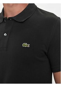 Lacoste Polo PH4012 Czarny Slim Fit. Typ kołnierza: polo. Kolor: czarny. Materiał: bawełna