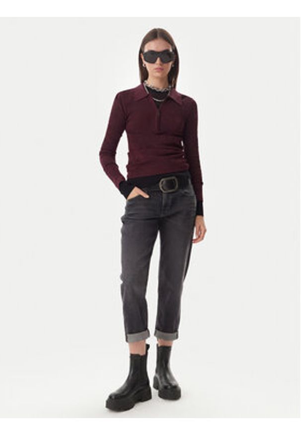 G-Star RAW - G-Star Raw Jeansy Kate D15264-C293 Szary Boyfriend Fit. Kolor: szary