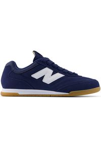 Buty unisex New Balance URC42SC – granatowe. Kolor: niebieski. Materiał: guma, syntetyk, skóra, materiał. Szerokość cholewki: normalna #1