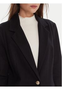 Guess Marynarka W5BN66 KCMU2 Czarny Regular Fit. Kolor: czarny. Materiał: wiskoza #4
