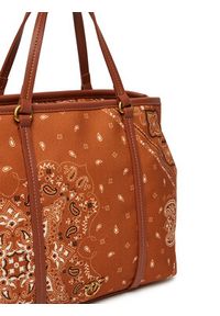 Pinko - PINKO Torebka Shopper Classic PE 25 PLTT 104899 A2AS Brązowy. Kolor: brązowy #5