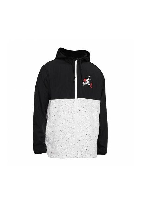 Kurtka uniwersalna męska Nike M J JM Clscs Windwear Jkt. Typ kołnierza: kaptur. Kolor: czarny. Materiał: syntetyk. Sport: bieganie