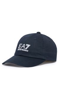 EA7 Emporio Armani Czapka z daszkiem 7X000592 AF15502 MB149 Granatowy. Kolor: niebieski. Materiał: bawełna #1