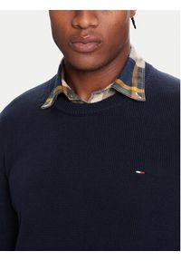 Tommy Jeans Sweter DM0DM21787 Granatowy Regular Fit. Kolor: niebieski. Materiał: bawełna #2