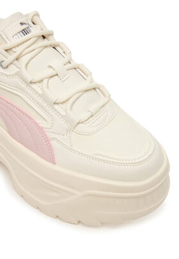Puma Sneakersy Karmen X TRA 400369 08 Écru. Materiał: skóra