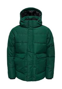 Only & Sons Kurtka zimowa 22025825 Zielony Regular Fit. Kolor: zielony. Materiał: syntetyk. Sezon: zima