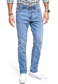 Mustang - SPODNIE MĘSKIE MUSTANG Jeans Bosten Slim Fit Light Blue 1007660 5000 302